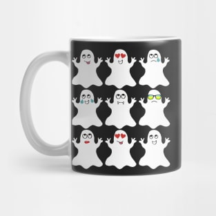 Ghost Shirt - Ghost Emoji Shirt - Halloween Ghost Shirt Mug